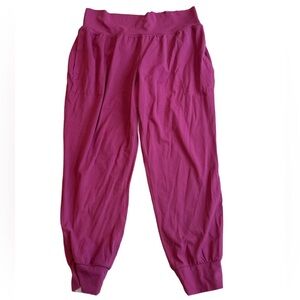 Athleta Salutation Jogger Red XL